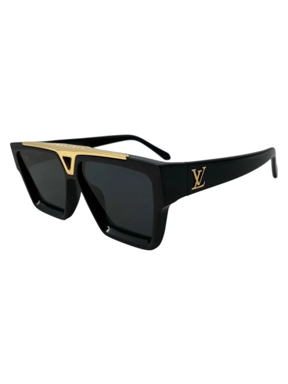 Louis Vuitton Sunglasses 1.1 Evidence LV Logo Black Gold Eyewear
